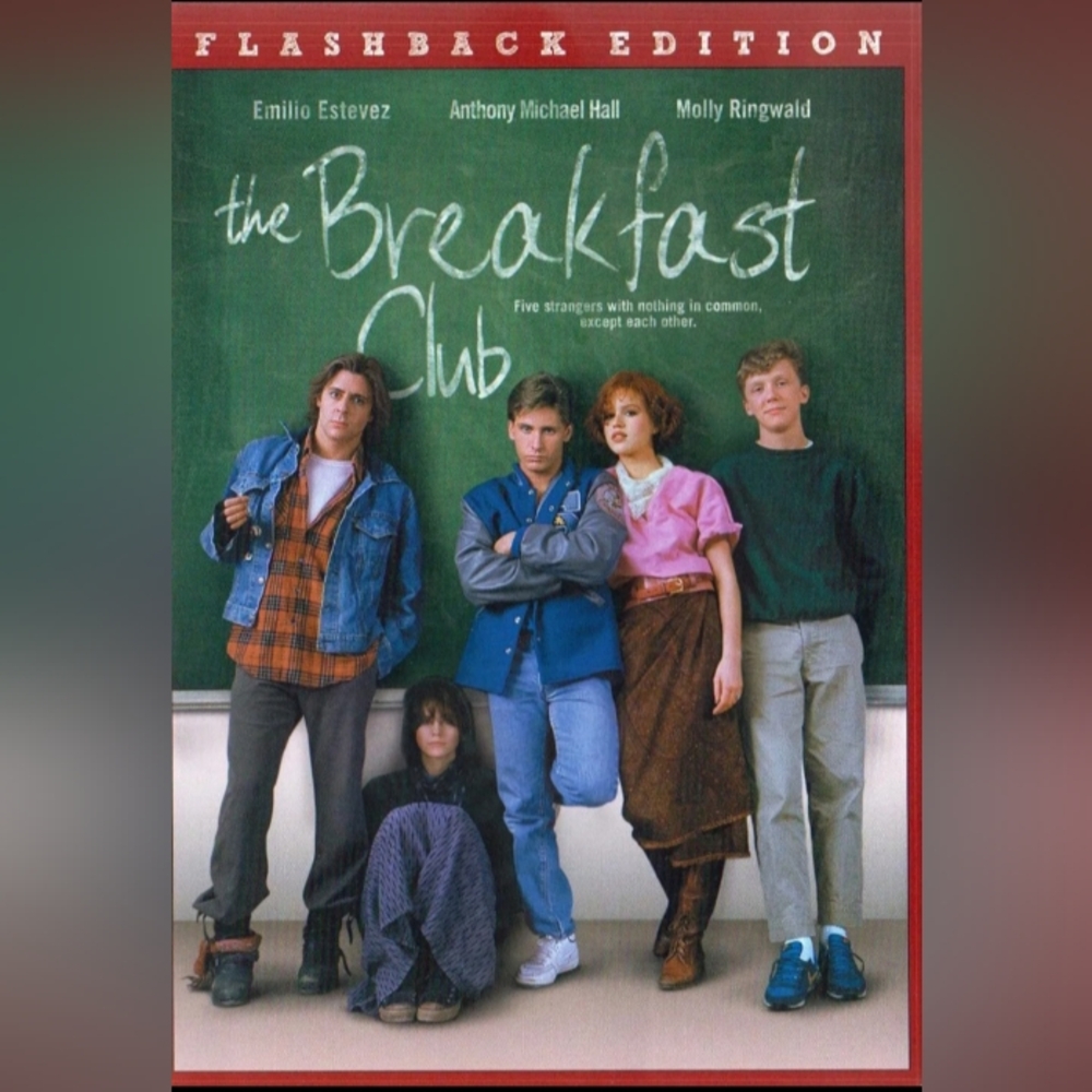 The Breakfast Club (Flashback Edition) DVD Plus Bonus T Shirt Size M